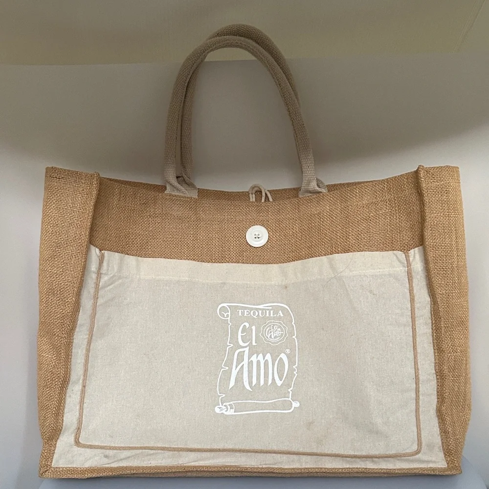 Tan and Cream Shoulder Bag